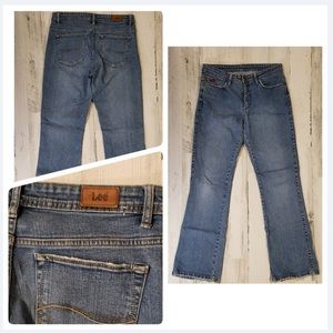 Light washed LEE Bootcut Jeans